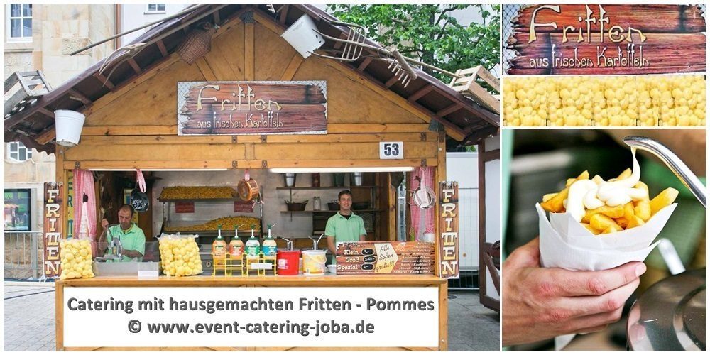 Pommes Catering selber machen