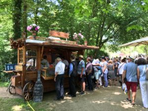 Gartenfest Hanau 2017 mit Gourmetkutsche und Erfrischungsgetränken