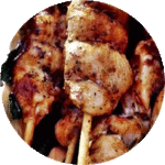 Putenspieße vom Grill