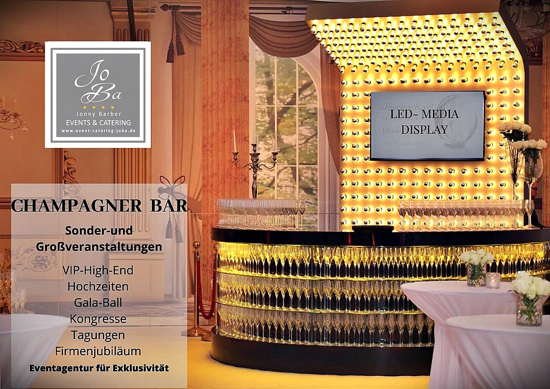 Champagnerbar Sektbar zu mieten