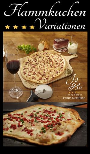 JOBA Flammkuchen Variationen Catering