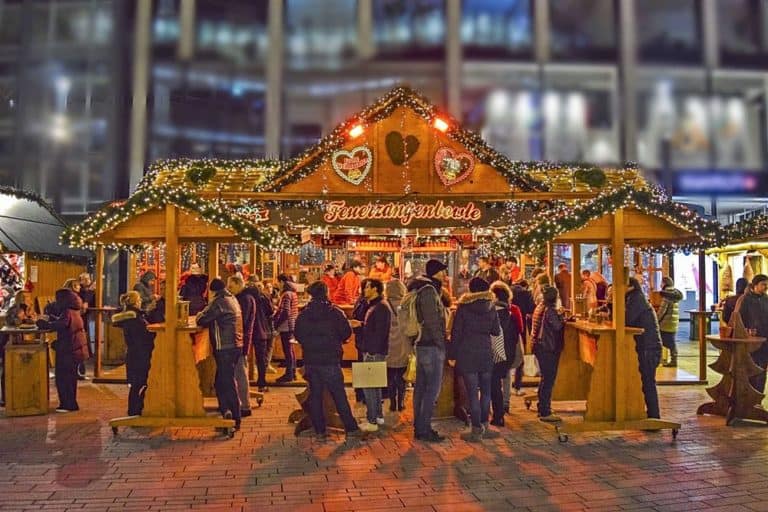 Weihnachtsmarkthütte